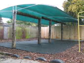 Using existing structure to provide the ideal shade